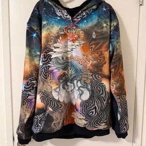 Threyda Neurogenesis Sherpa Hoodie by Blake Foster - size XXL